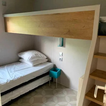 Campingplatz Mobilhome 4 Etoiles - Parc Aquatique - Eeidee *
